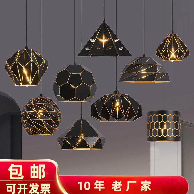 铁艺复古怀旧装饰灯创意餐厅餐饮饭店烧烤火锅店酒吧台工业风吊灯