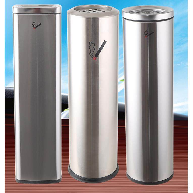 烟蒂柱方形不锈钢防指纹圆形香槟金灭烟头长桶垃圾桶南方烟柱立式,家庭/个人清洁工具,垃圾桶,淘宝优惠券,粉丝福利购,淘宝优惠卷