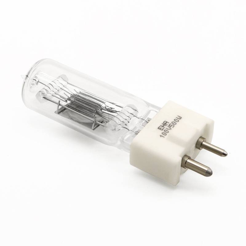 厂家直销100V500W两插卤钨灯光学仪器曲线磨床卤素灯机床热销灯泡