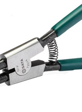 世达72014卡簧钳德式轴用直口外卡挡圈钳卡环钳多功能直头13英寸