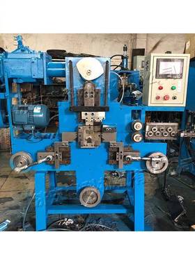 纤维带打包扣机型机INP 回型成包扣折牌弯 钢丝打扣制造机