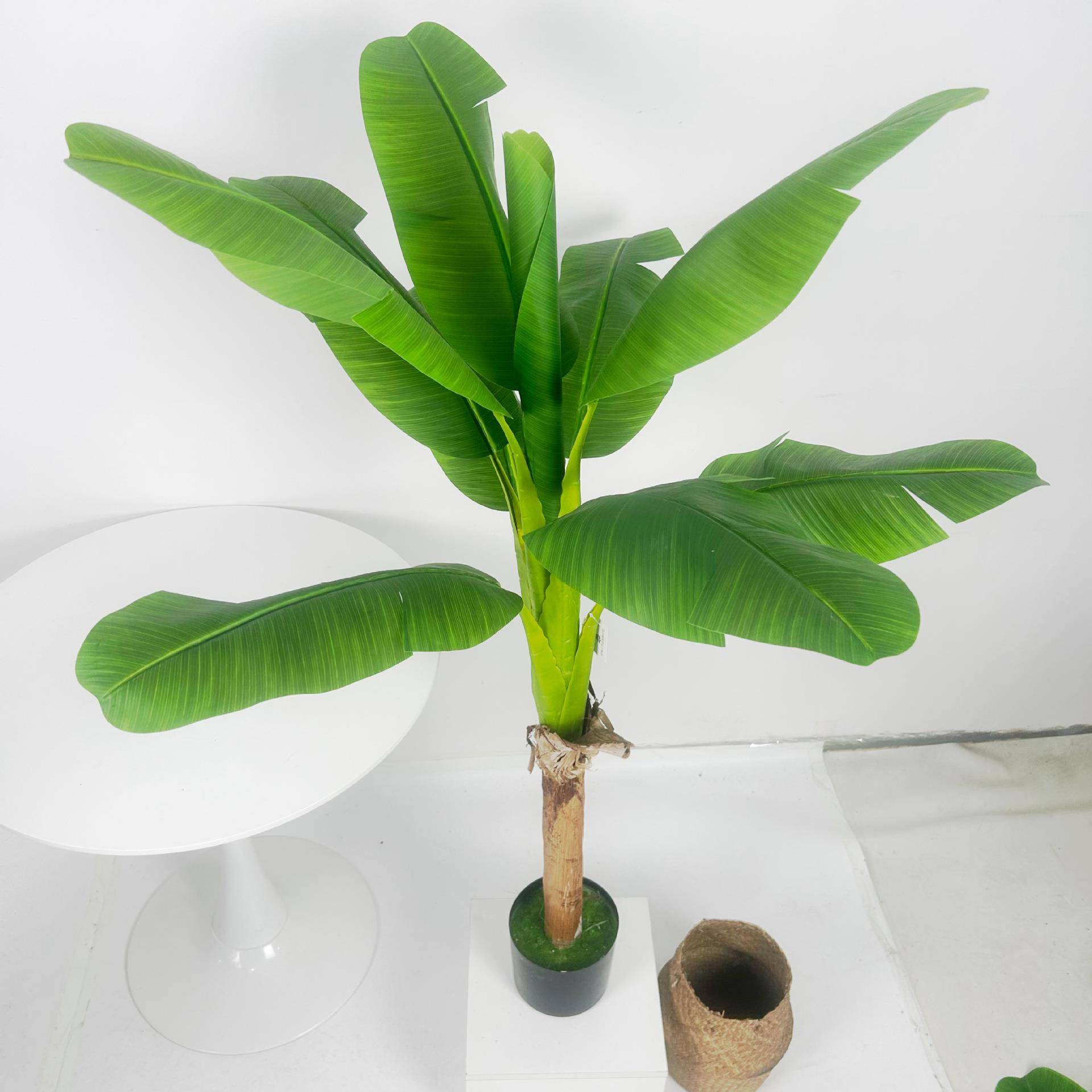 仿盆真植盆树栽大型旅人蕉盆1.5米芭景绿室内家居装饰摆件芭蕉假