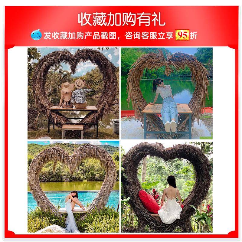 户外秋心千吊椅景点打卡爱鸟吊篮合集悬巢悬挂带灯摇椅挂摇式创意