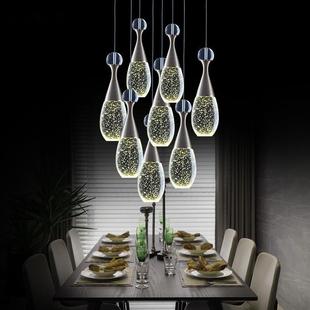 轻奢L-25001楼装梯长吊灯床头餐厅吧台前台过道玄水视晶电北景关