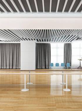 舞饰蹈室练功房跳舞用超大全身落家地镜子贴墙BFB自粘墙面装健镜