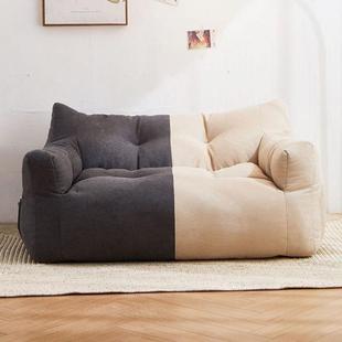 懒人沙懒发可躺睡双人网XSL闲红榻榻米卧室小沙简发客厅单人休约