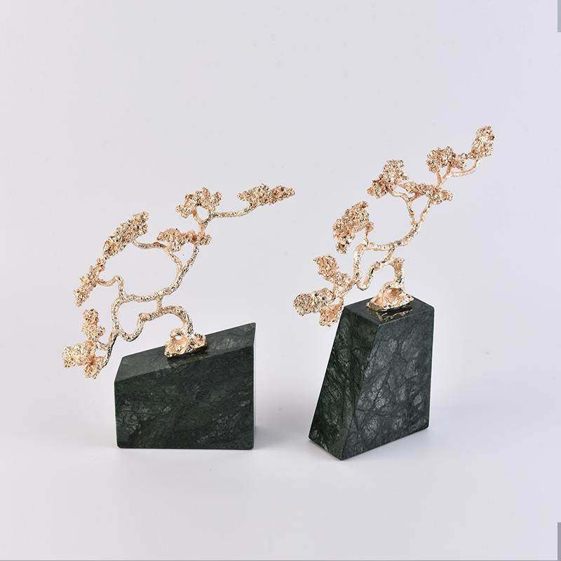 轻现代新中式大理石客摆件售楼处样板房酒BJ0188，松迎店玄关柜奢,家居饰品,装饰摆件,淘宝优惠券,粉丝福利购,淘宝优惠卷