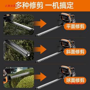 德国普朗德电动绿篱机充电式锂电篱笆绿化剪枝机茶树叶园林修直销