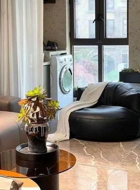 人沙发可躺可榻榻米LGB小懒户型阳台小沙睡发椅卧室出租单人懒屋人椅