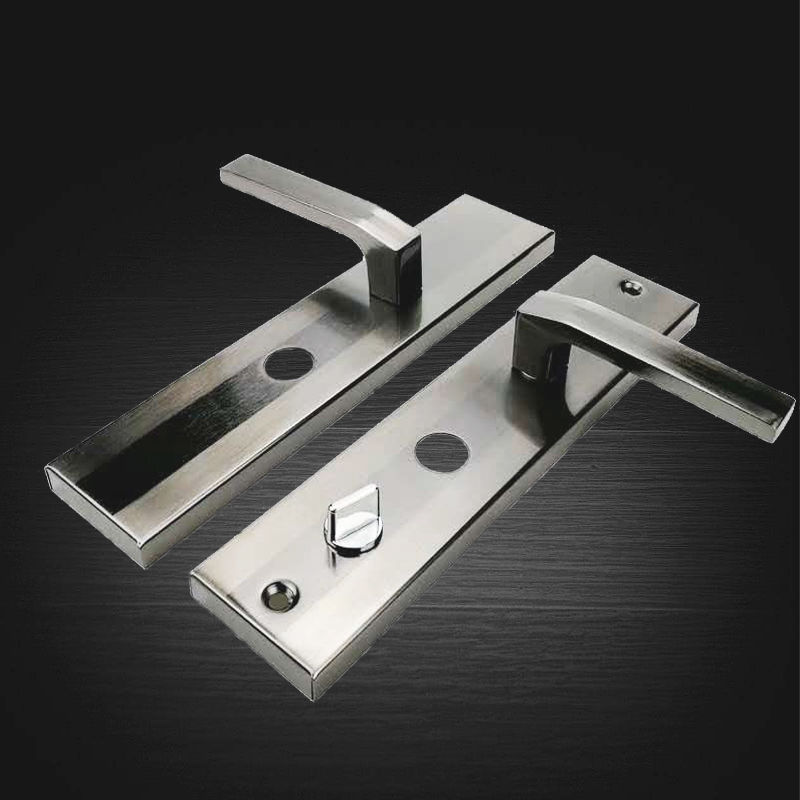 保德安美心星月神春天防盗门门锁把手老式盼盼大门X拉手13手柄