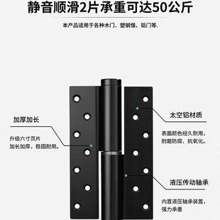 隐位形门铝合金弹簧WF-液压液压页家用定木门静合音缓冲自动闭门