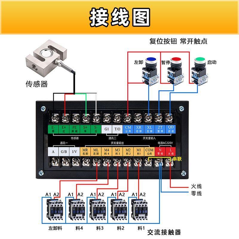 高精度称重控制器配料仪