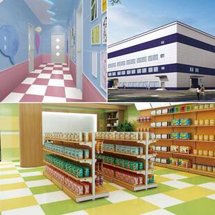 釉纯色600x120抛0砖光彩色客126500哑厅服装地砖幼儿园防滑耐磨地