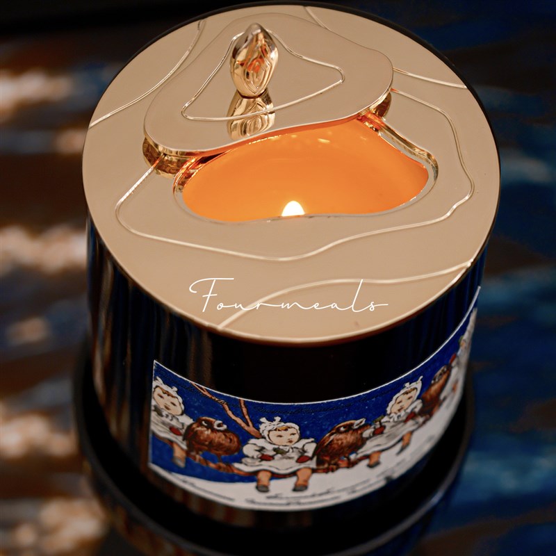 《祥云》香薰聪明盖防尘盖大号通用聚热防挂N壁灭烛盖香氛工具防