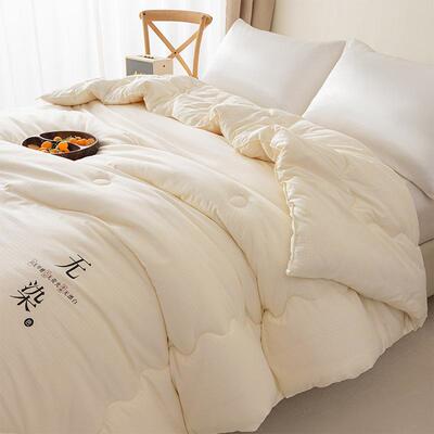 华原棉无染夫格无染大豆纤被大冬季厚款被子春秋被芯a类豆维原棉