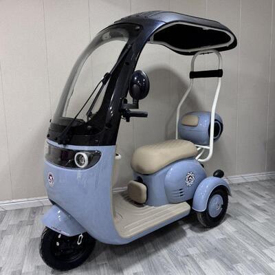 新款国标车LEZ女士电三轮车代步子车接送女性孩老年人休闲动电瓶