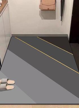 地垫口入户门地垫藻门泥吸水厂家直供加厚满防滑垫家用硅厨房浴铺