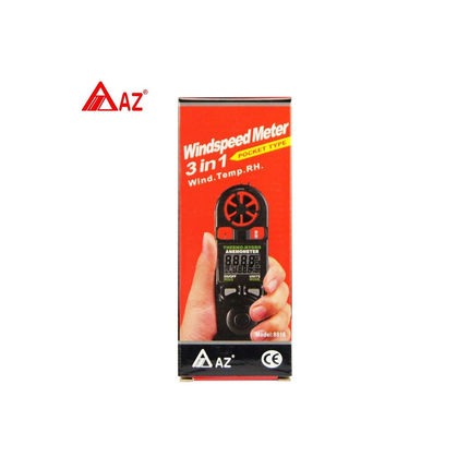 台湾衡欣风速计AZ8910/8908/8908/8918折叠数字风速仪风速测试仪