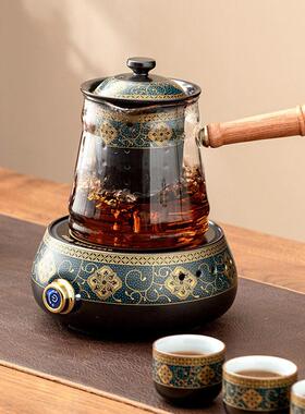 电陶茶器家用复古全自炉煮23JS08-0茶炉耐高温侧把煮烧水泡茶动壶