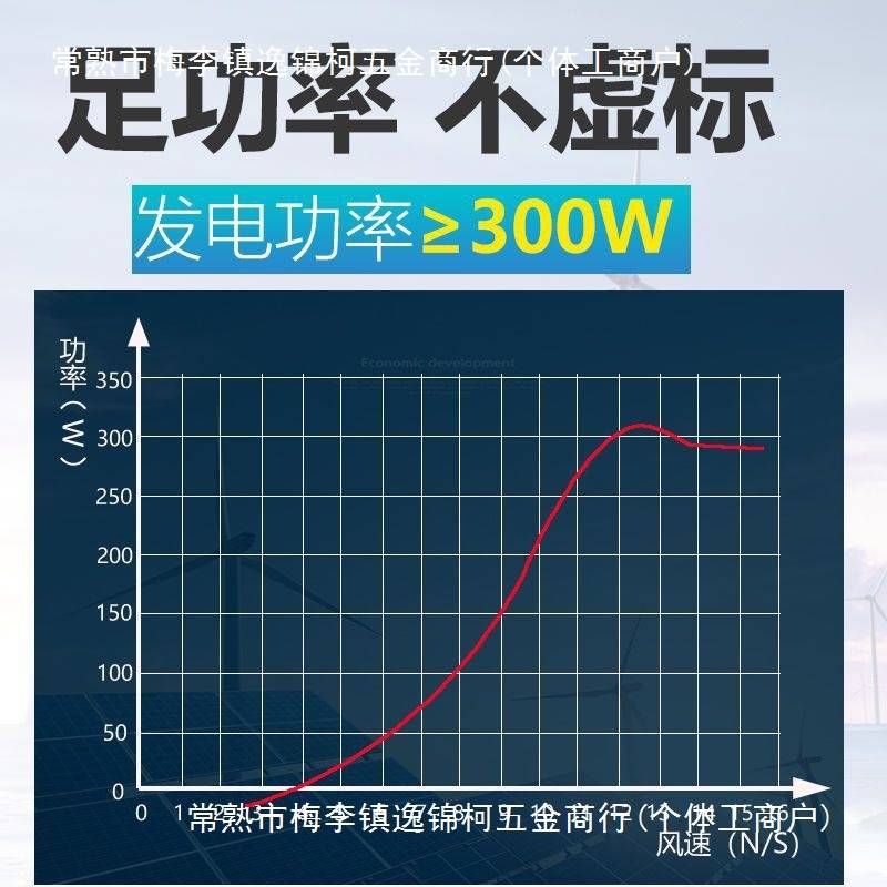 风力发电机家用220V永磁小型车载12V24V风光互补风能发电机系统