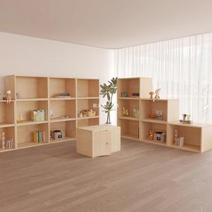 木榻箱拼床榻米纳箱拼接床加宽飘床地台窗柜无品牌/储物箱实木床