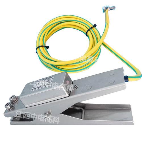 夹304不锈钢静电接地线声光报槽SA-MD车油罐车静锈电接地警不钢夹