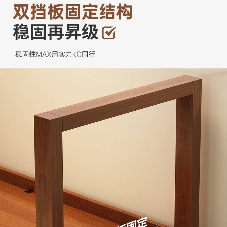 单人电脑桌卧室房间实木腿书桌简约现代长方形工作台成人家用桌子