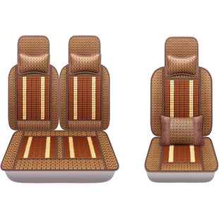 依维柯宝迪汽车座套新老款得意 欧盛3座夏季竹片大包围凉垫坐套垫