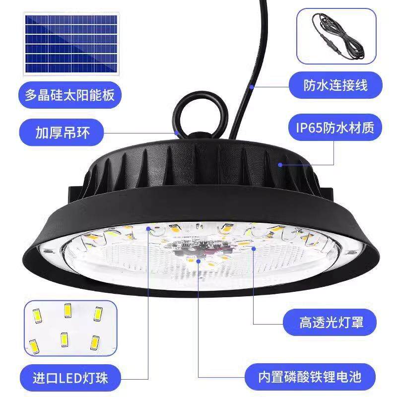 led矿工吊灯GB灯吊灯户外庭院花园凉用室内超亮亭户家外三色变光