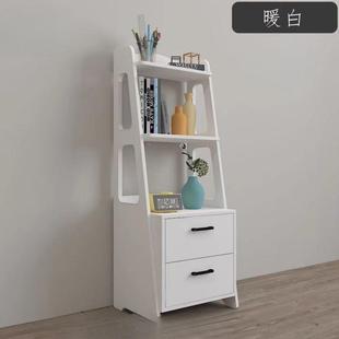 家床颜小型用储物柜床头置物KQR架卧室超窄柜子现代简约高边值实