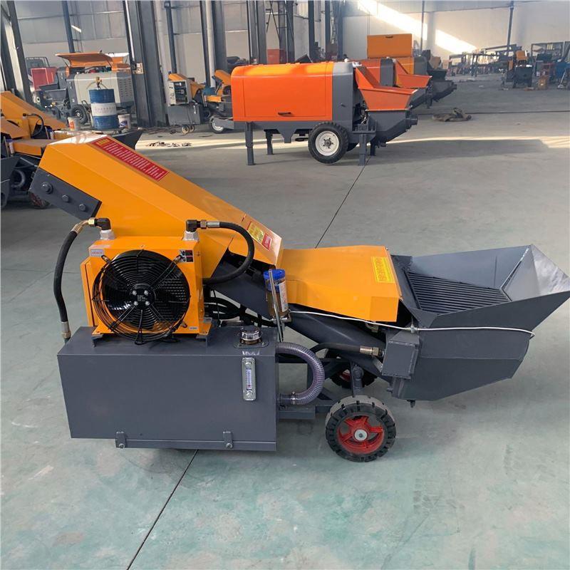 小型构造次泵结构砂浆混凝土柱泵二浇料次机地泵1二上输送泵筑