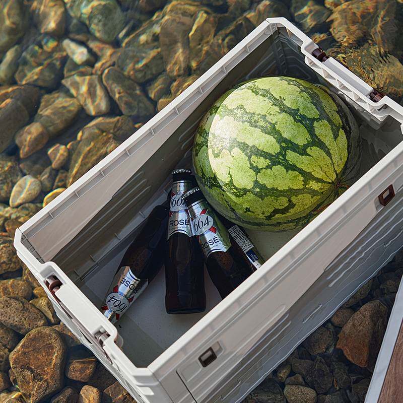 户外露营家用汽车后备箱收纳箱折叠整理箱车载置物箱储物箱子加厚