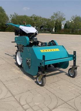 大马力扶碎草除草还田头机不怕石手的割草机低自走式矮果树SBU灭