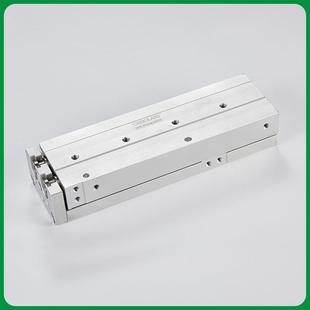 JHLS8系列双轴7双活塞杆气动滑台气缸0 5双气951作 缸径8mm行程1