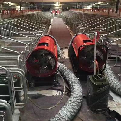 永备直燃型热风机Tornado115柴油温室大棚保温热风炉工厂加热器