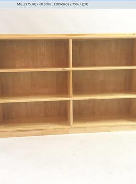 幼儿童园具PHA柜玩实木早教蒙氏教具书收纳柜儿组合整理柜区角柜