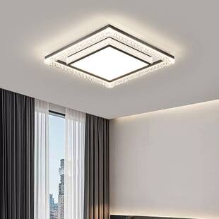 客厅灯现代简约大气2025年新款大厅主灯超亮吸顶灯灯具全屋套餐