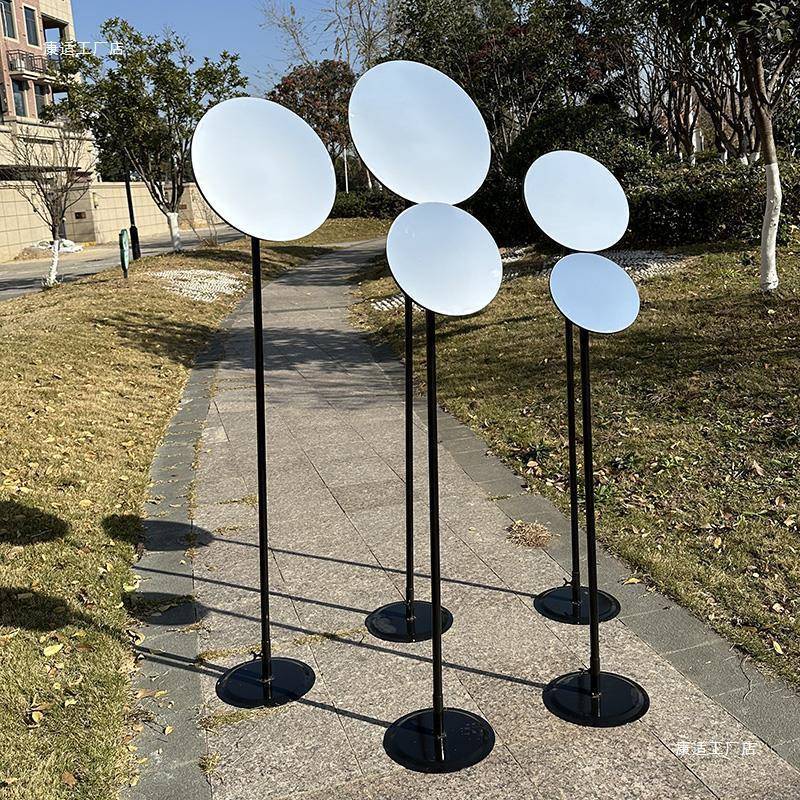 婚庆F975877J铁镜面圆镜子艺礼道具路引婚支架架五子圆形布置件套