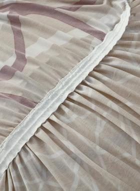 跨境新款全包发套四季通用印沙裙摆弹力GWV沙发布设计感花盖防尘