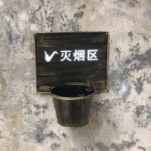 外户立式吸烟区灭烟桶公烟灰缸共场所桶大号灭烟柱HMDc7tSE烟蒂烟