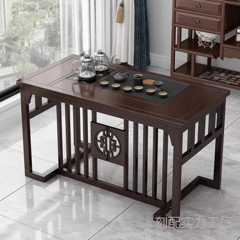 阳茶桌DWU椅组合茶椅子主台椅客厅人实木茶台一套装体家用茶几