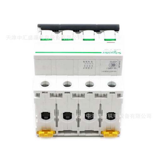 IC65微型断路器A9F19410微断iC65N 4P D10A小型断路器10A空开