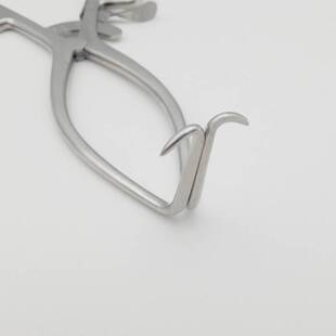 不锈钢撑开器骨乳突牵开器扩张器多钩动物撑开钳自动锁扣13cm16cm