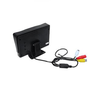 4式.3显寸台示器 车载JF-116液晶高屏 显示两清路视频输入 倒车优