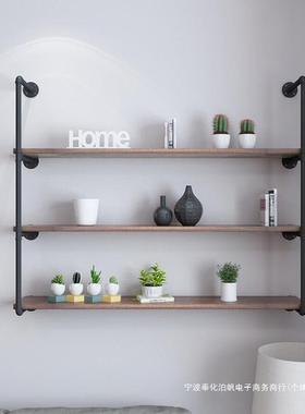 挂墙隔板客厅壁挂式架一板美甲店层板005999架墙上多字层架墙壁置物书架