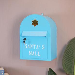 LMA班级心语心理信箱盒墙上外室外意悄悄话创户复古墙上铁艺信报