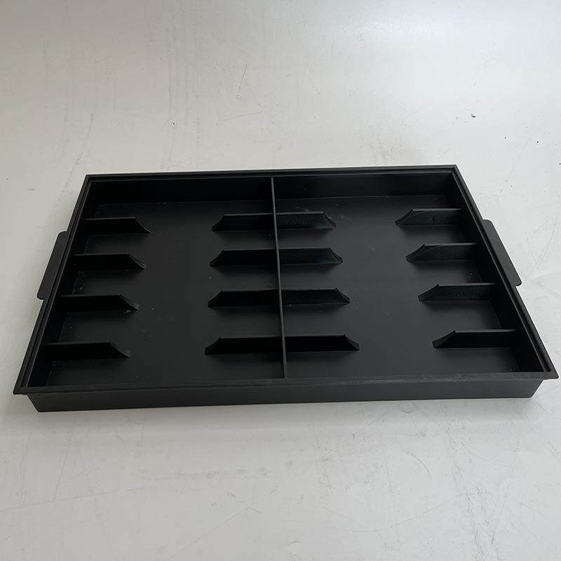 电FPV料PP分格托零件收塑纳箱黑色导周转箱电子元盘件盒塑料方盘,包装,塑料周转箱,淘宝优惠券,粉丝福利购,淘宝优惠卷