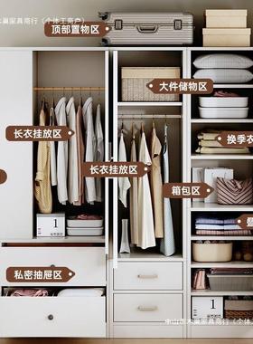 简单门衣卧收柜家用室出租房SFB用转角小衣柜占地小易组装衣橱纳
