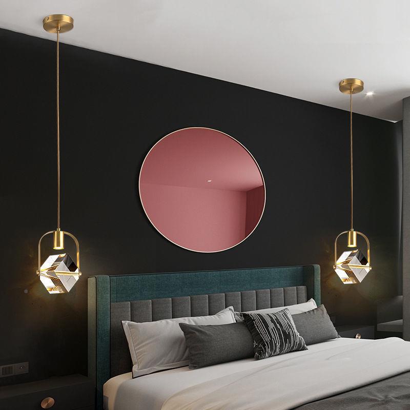 客后现水晶吊灯轻奢极简厅餐厅床吧台网红代长线BYG-340吊灯卧室