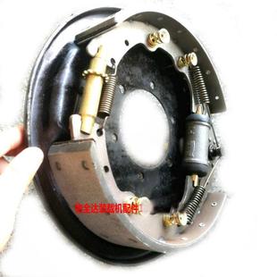 山东小型装载成机配件YQQ铲五十铃桥刹车片制动器总成刹车车总分